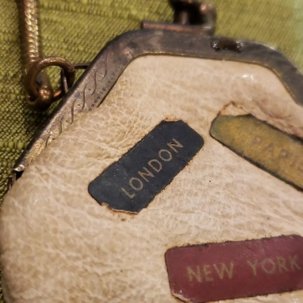 MINI COIN PURSE LONDON PARIS NEW YORK KEYCHAIN/COINS All‎ Leather